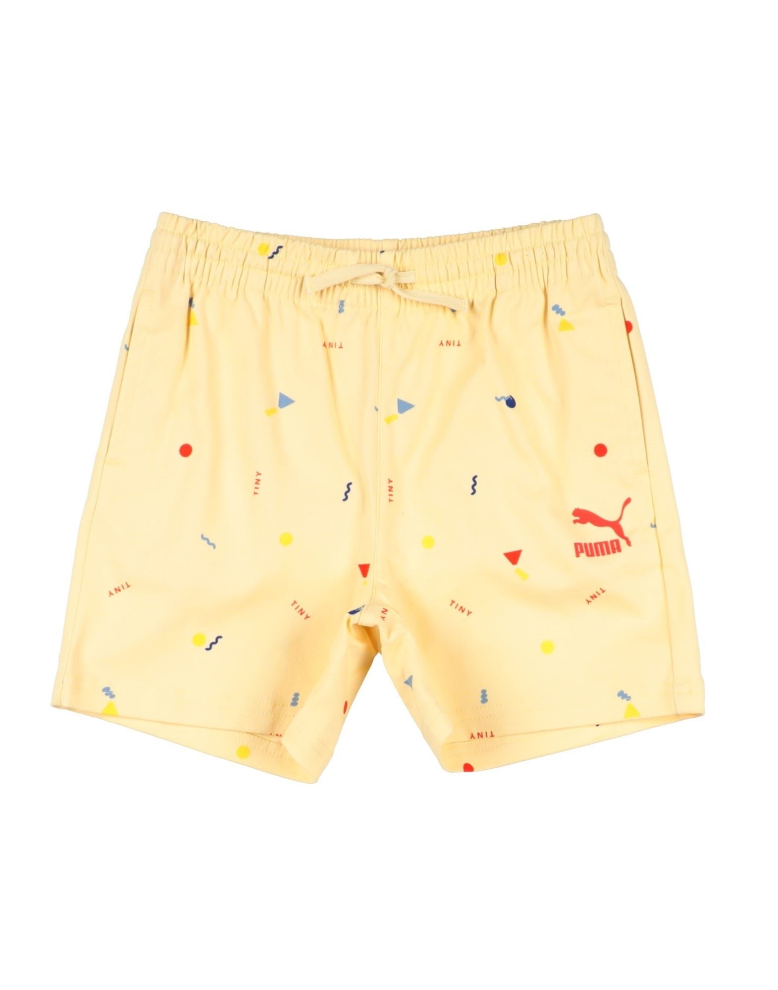 PUMA x TINY COTTONS Shorts & Bermudashorts Kinder Pastellgelb von PUMA x TINY COTTONS