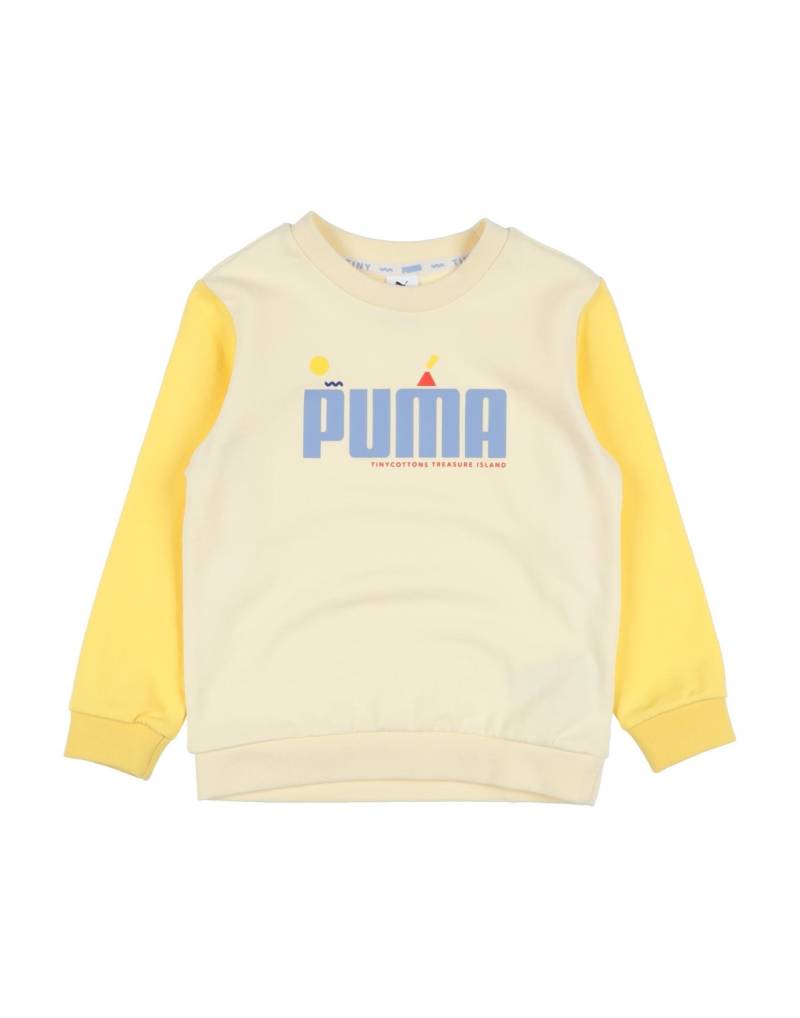 PUMA x TINY COTTONS Sweatshirt Kinder Gelb von PUMA x TINY COTTONS