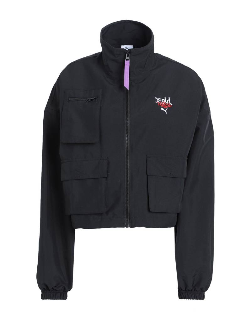 PUMA x X-GIRL Jacke & Anorak Damen Schwarz von PUMA x X-GIRL