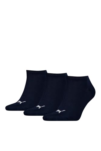 PUMA 15 Paar Sneaker Invisible Socken Gr. 35-49 Unisex für Damen Herren Füßlinge, Farbe:321 - navy, Socken & Strümpfe:43-46 von PUMA