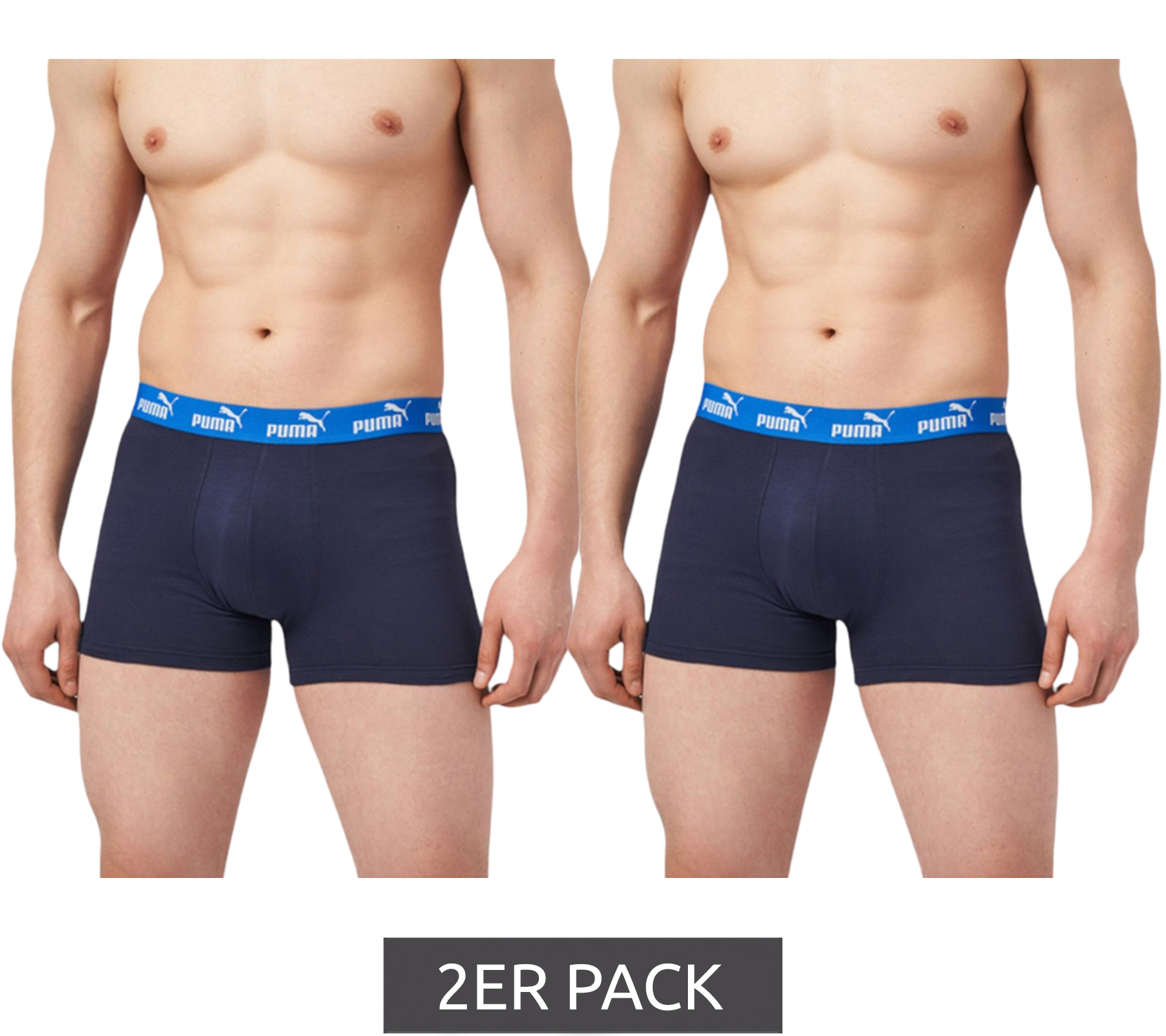2er Pack PUMA Everyday Basic Boxer Herren Boxer-Shorts Baumwoll-Unterhose 701232894 009 Blau 2er Pack PUMA Everyday Basic Boxer Herren Boxer-Shorts Baumwoll-Unterhose 701232894 009 Blau von PUMA