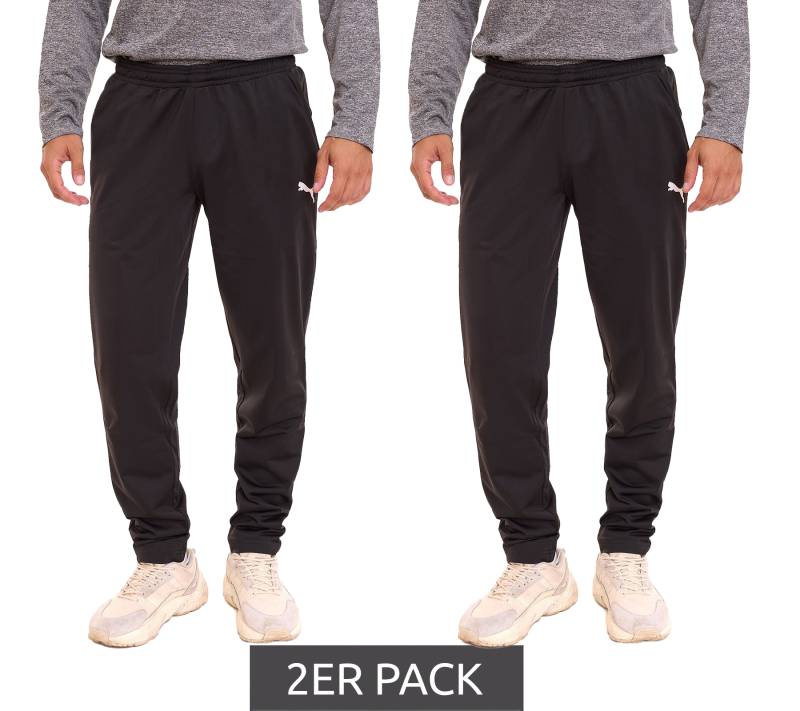 2er Sparpack PUMA LIGA Training Pant Core Herren Trainings-Hose Jogginghose Fußball-Pants 655770 03 Schwarz von PUMA