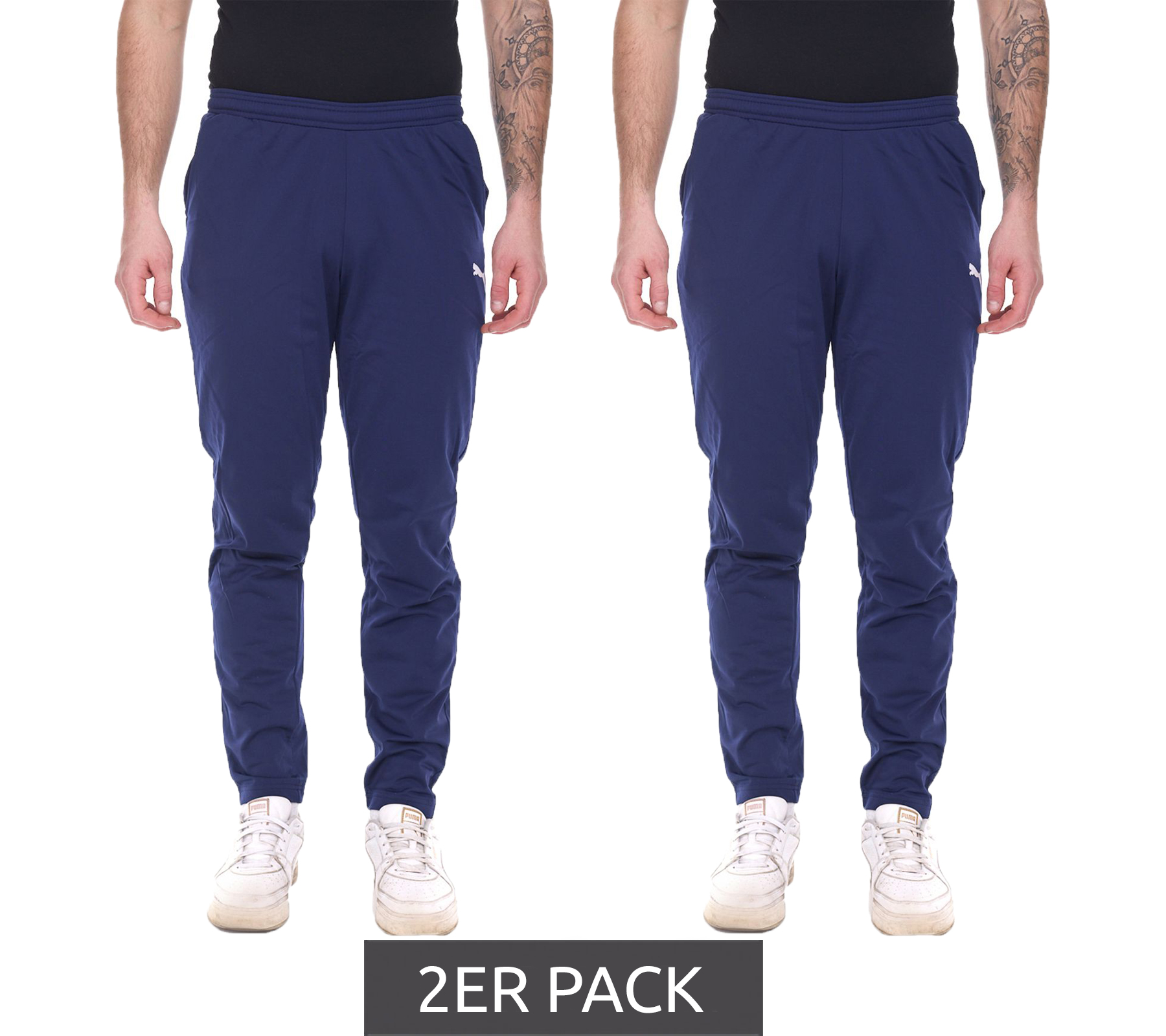 2er Sparpack PUMA LIGA Training Pant Core Herren Trainings-Hose Jogginghose Fußball-Pants 655770 06 Blau von PUMA