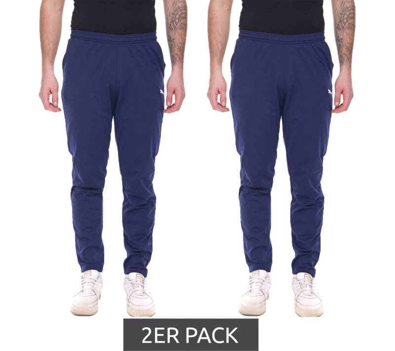 2er Sparpack PUMA LIGA Training Pant Core Herren Trainings-Hose Jogginghose Fußball-Pants 655770 06 Blau von PUMA