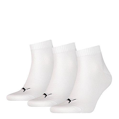 PUMA Unisex Quarters Socken Sportsocken 6er Pack (white / white, 47-49) von PUMA