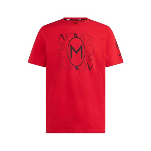 AC Milan Herren Ftblcore ACM T-Shirt, for All Time Red/Puma Black, L AC Milan Herren Ftblcore ACM T-Shirt, for All Time Red/Puma Black, L von AC Milan