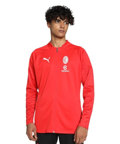 AC Milan Unisex Trainingsjacke 23/24 Jacke, for All Time Red-Feather Gray, XXL von PUMA