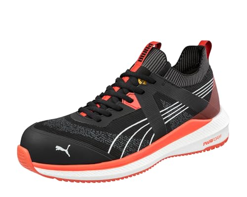 Albatros Turbo Black RED Low Sicherheitsschuhe Herren schwarz-rot Gr. 43 von PUMA