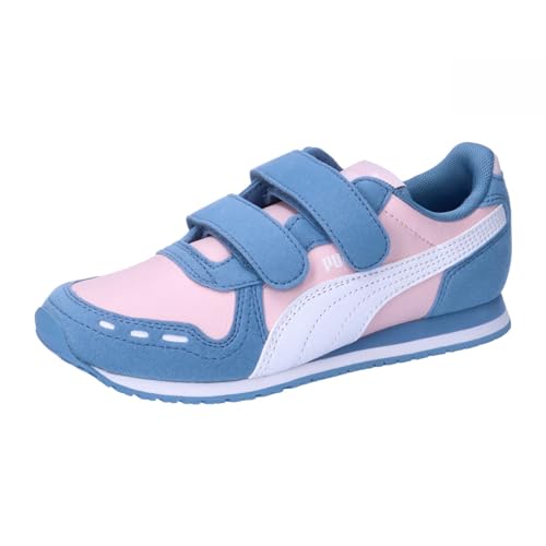 Puma Unisex Kids Cabana Racer Sl 20 V Ps Sneakers, Whisp Of Pink-Puma White-Zen Blue, 31 EU von PUMA