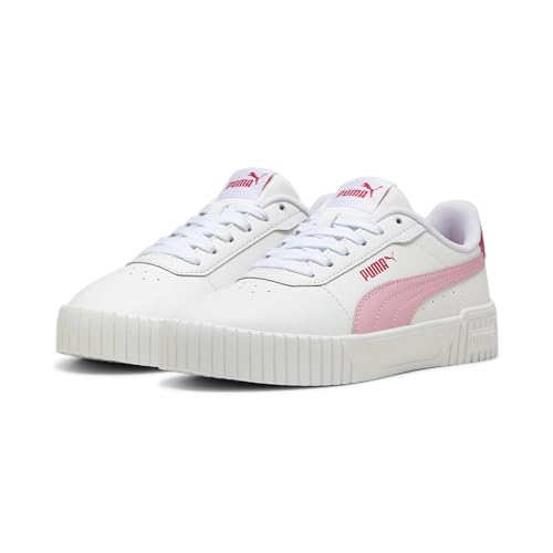 PUMA Mädchen Carina 2.0 Jr Turnschuhe, White Pink Lilac White, 36 EU von PUMA