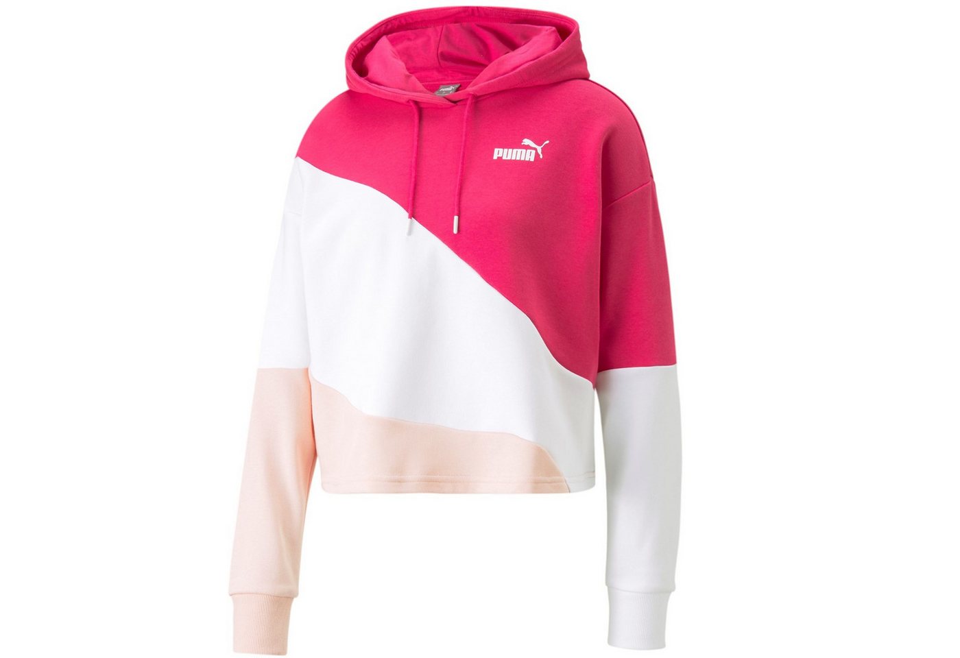 PUMA 2-in-1-Pullover Kapuzenpullover Power Cat Hoodie für Damen von PUMA