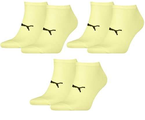 PUMA 6 Paar atmungsaktive, elastische Sneaker Socken Damen & Herren / Sportsocke von PUMA