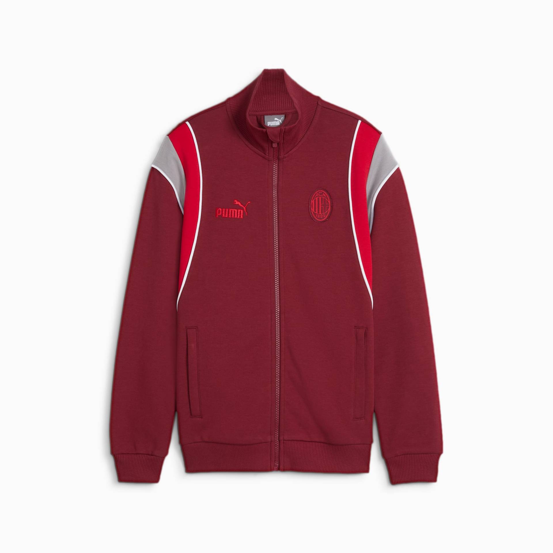 PUMA AC Milan FtblArchive Trainingsjacke Teenager Für Kinder, Rot, Größe: 176, Kleidung von PUMA