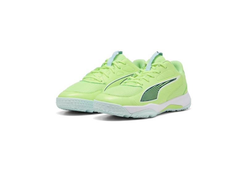 PUMA Accelerate Jr 4 PUMA WHITE-GREY DAWN-SAFETY YE Handballschuh von PUMA