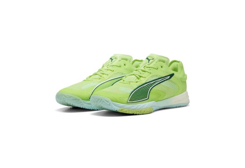 PUMA Accelerate NITRO SQD 4 PUMA WHITE-GREY DAWN-SAFETY YE Handballschuh von PUMA