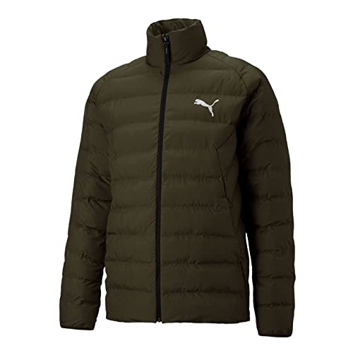 PUMA Active Polyball Jacket, DEEP OLIVE, olive( (062)), Gr. M von PUMA