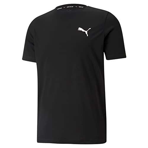 PUMA Active Small Logo T-Shirt (Black, M) von PUMA