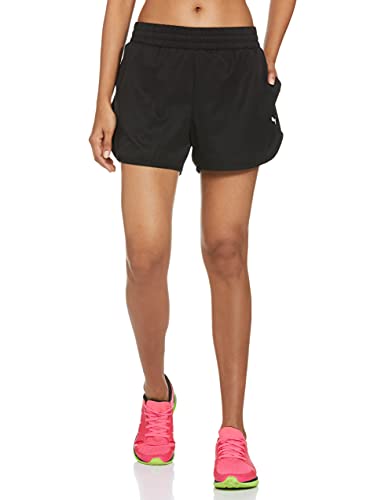 PUMA Damen Active Woven Shorts LBlack ┃Regular Fit Laufshorts für Damen von PUMA