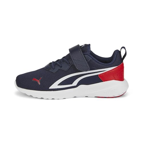 PUMA All-Day Active Ac+ Ps Sneaker, Peacoat White High Risk Red, 30 EU PUMA All-Day Active Ac+ Ps Sneaker, Peacoat White High Risk Red, 30 EU von PUMA