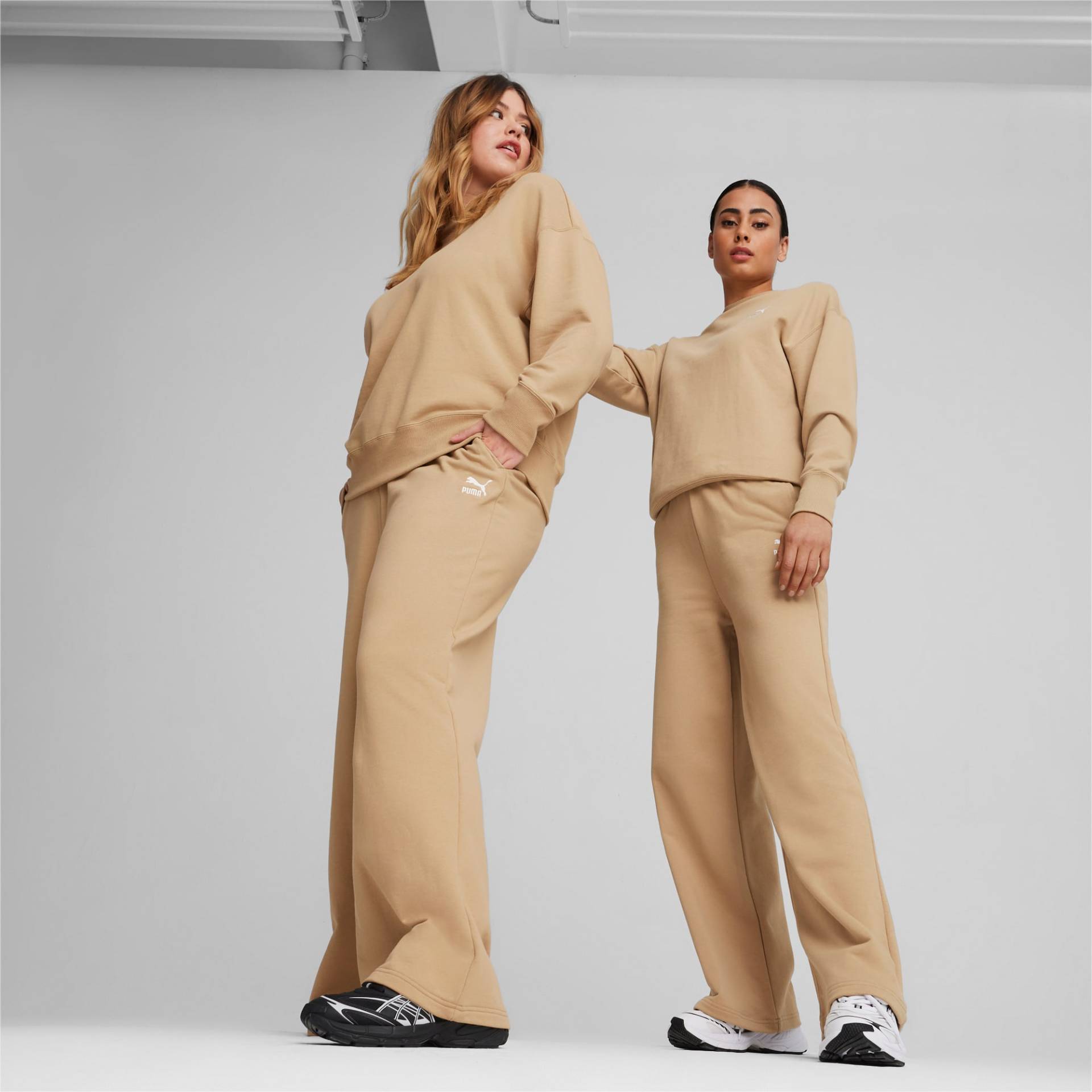 PUMA BETTER CLASSICS Jogginghose Damen, Mehrfarbig, Größe: M, Kleidung von PUMA