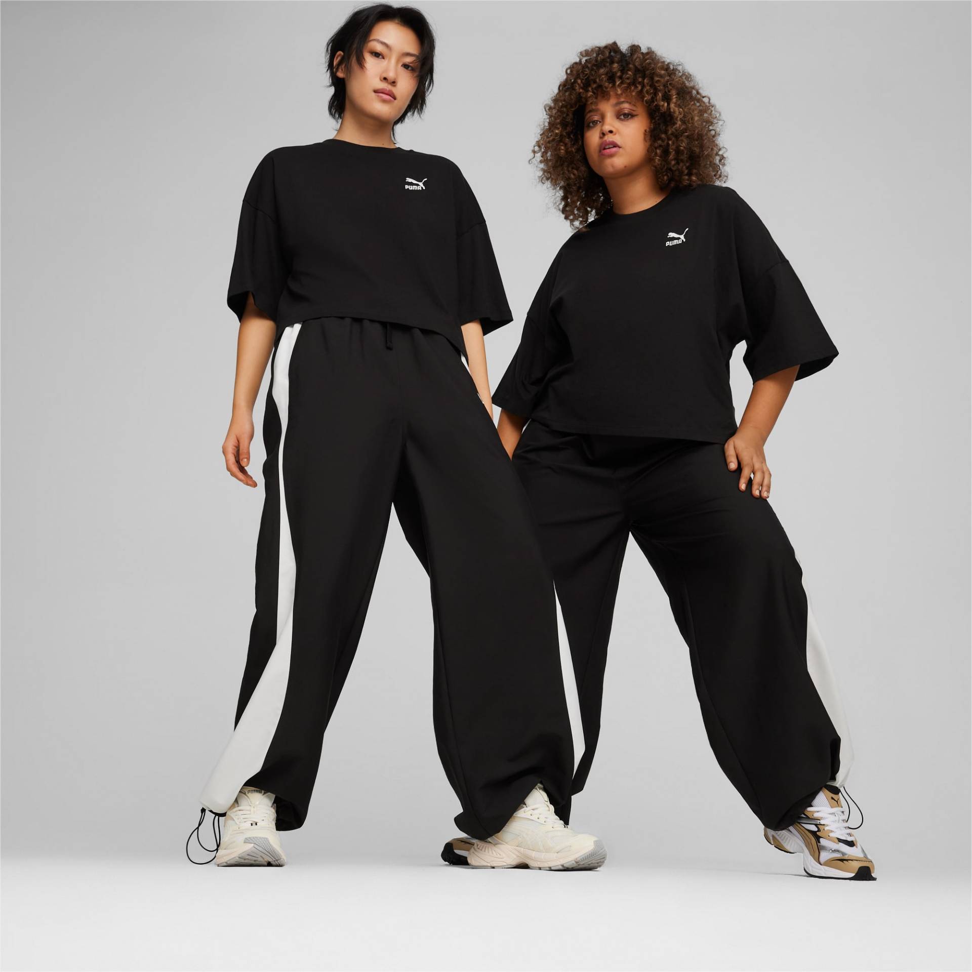 PUMA BETTER CLASSICS T-Shirt Damen, Schwarz, Größe: L, Kleidung von PUMA