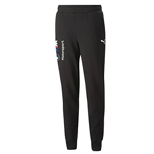 PUMA BMW MMS ESS Fleece Motortsport Jogginghose Herren, Größe:L, Farbe:Schwarz von PUMA