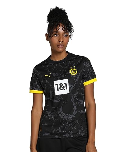 PUMA BVB Borussia Dortmund Trikot Away Frauen 2024, Größe:XS, Spielerflock (zzgl. 14.90EUR):ohne Flock von PUMA