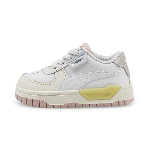 PUMA Baby-Mädchen Cali Dream AC Inf Sneaker, White-Marshmallow-Chalk Pink, 22 EU von PUMA