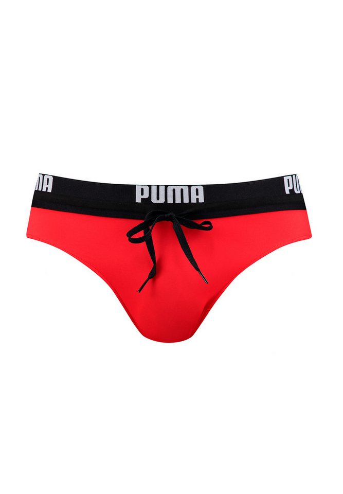 PUMA Badehose PUMA SWIM MEN LOGO SWIM BRIEF (1-St., 1er-Pack) von PUMA