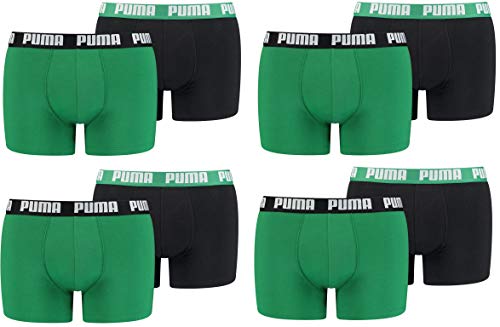 PUMA Basic Boxer 8er Pack (Amazon Green, XL) von PUMA
