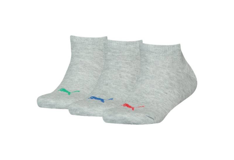 PUMA Basicsocken PUMA KIDS INVISIBLE 3P 046 m??lange / red / blue von PUMA