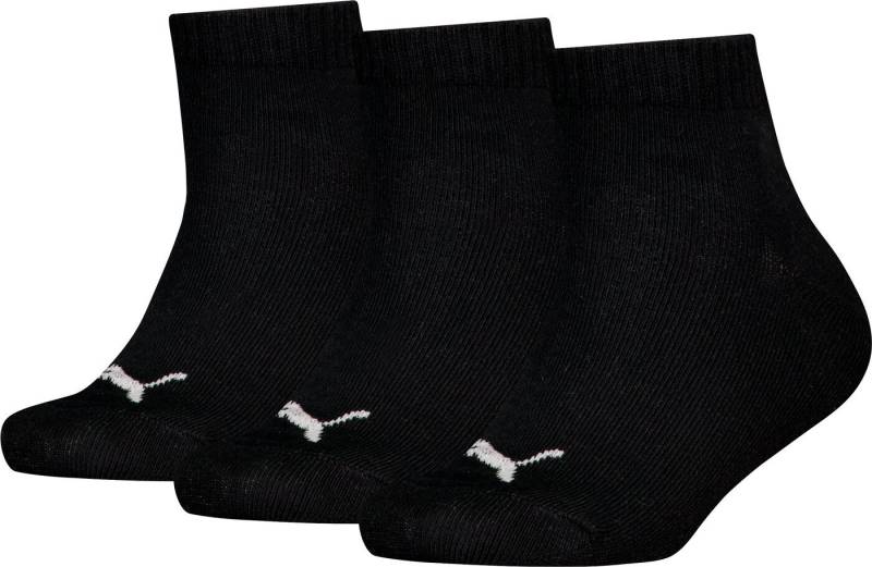 PUMA Basicsocken PUMA KIDS PLAIN QUARTER 3P black von PUMA