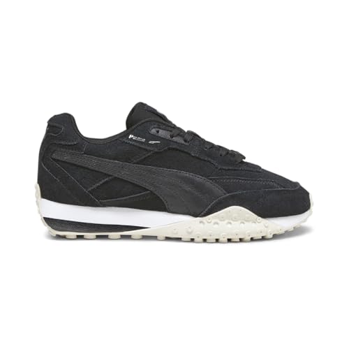 PUMA Blktop Rider Damen-Sneaker, Schnürschuhe, Freizeitschuhe, Schwarz, Schwarz, 38 EU von PUMA