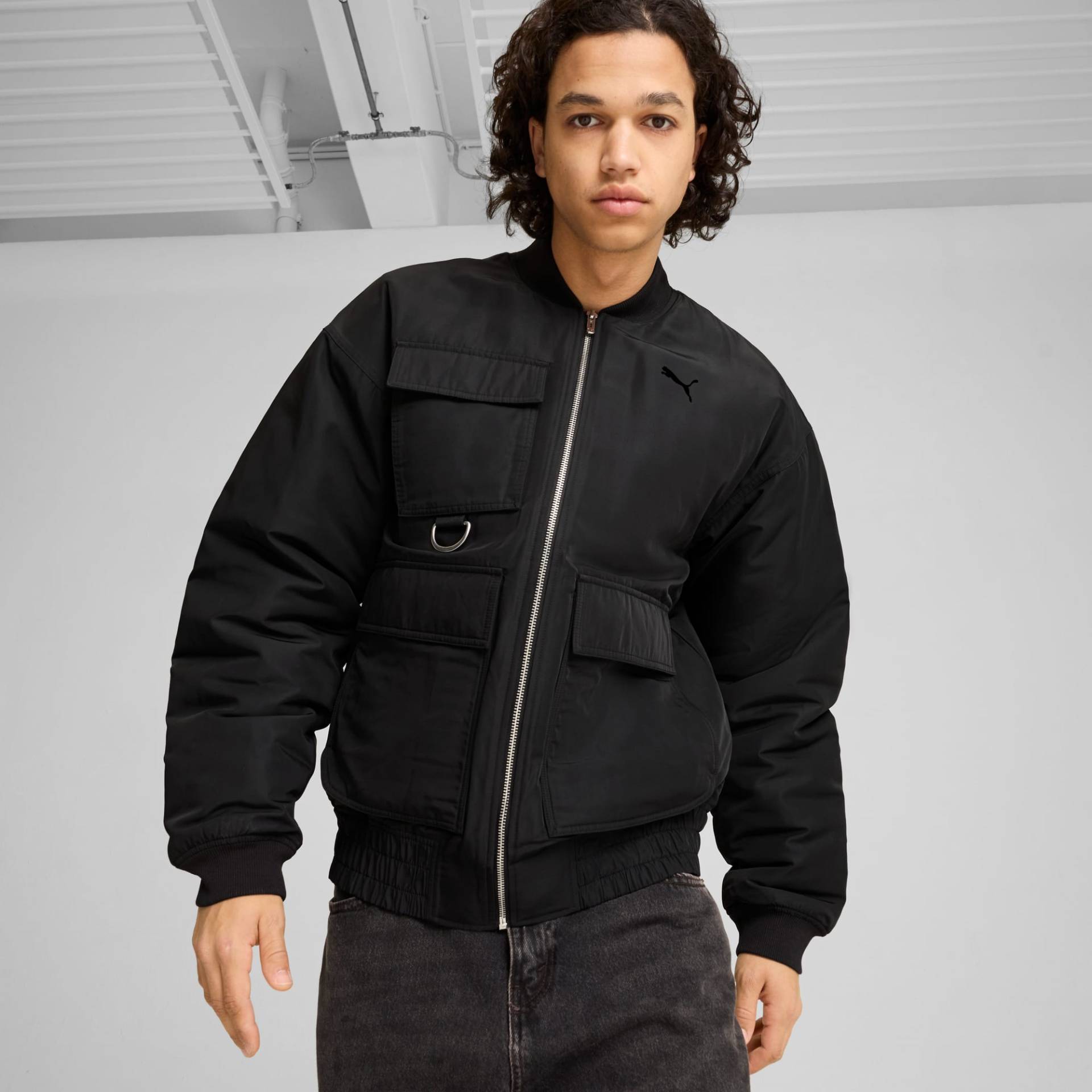 PUMA Bomberjacke Unisex Für Damen, Schwarz, Größe: XXL, Kleidung von PUMA