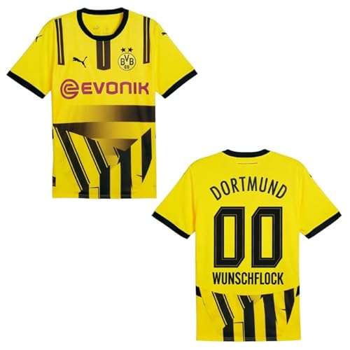 PUMA Original Cup BVB Trikot - Offizielles Herren Trikot Borussia Dortmund 24/25 - Wunschflock Personalisiert - Gr. 3XL - Fussball Geschenke Fanartikel von PUMA