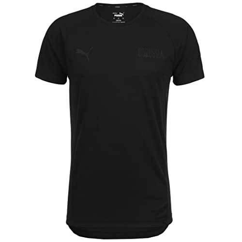 PUMA Borussia Mönchengladbach Evostripe Trainingsshirt Herren schwarz, M (48/50 EU) von PUMA