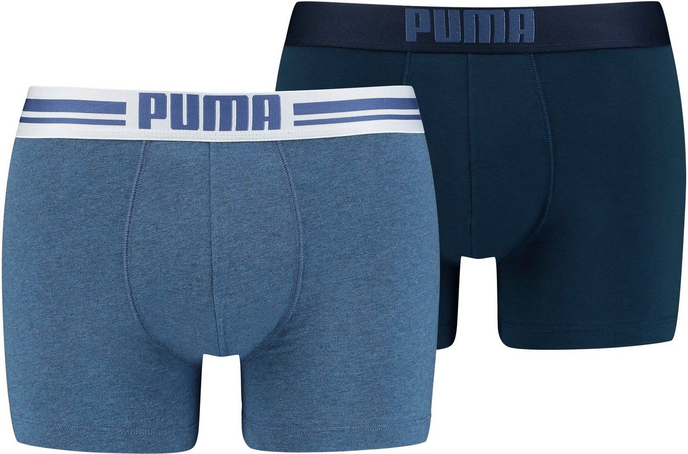 PUMA Boxer (Packung, 2-St) Webbund mit Streifen und Logo von PUMA