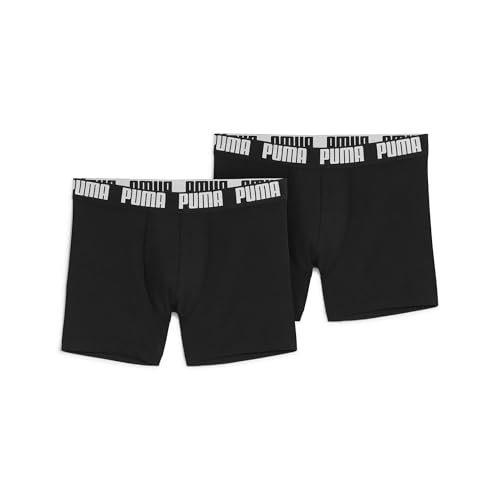 PUMA Boxer Boxershorts Men Herren Everyday Unterhose Unterwäsche 2er Pack, Farbe:001 - Black, Bekleidungsgröße:XXL von PUMA