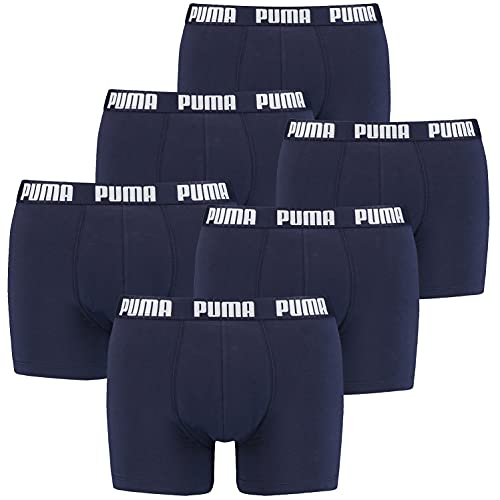 PUMA Boxer Briefs Boxershorts Men Herren Everyday Unterhose Pant Unterwäsche 6 er Pack , Farbe:002 - Navy, Bekleidungsgröße:S PUMA Boxer Briefs Boxershorts Men Herren Everyday Unterhose Pant Unterwäsche 6 er Pack , Farbe:002 - Navy, Bekleidungsgröße:S von PUMA