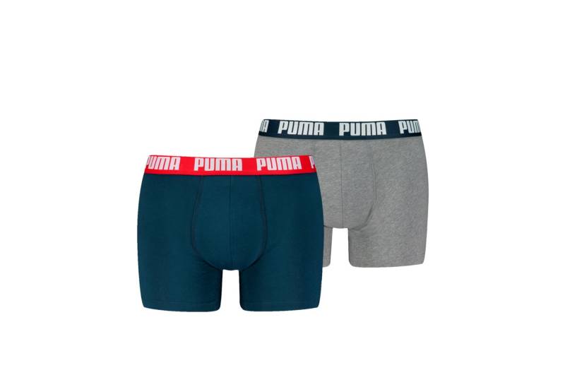 PUMA Boxershorts PUMA MEN EVERYDAY BASIC BOXERS 2P (2er Pack) mit Logobund von PUMA