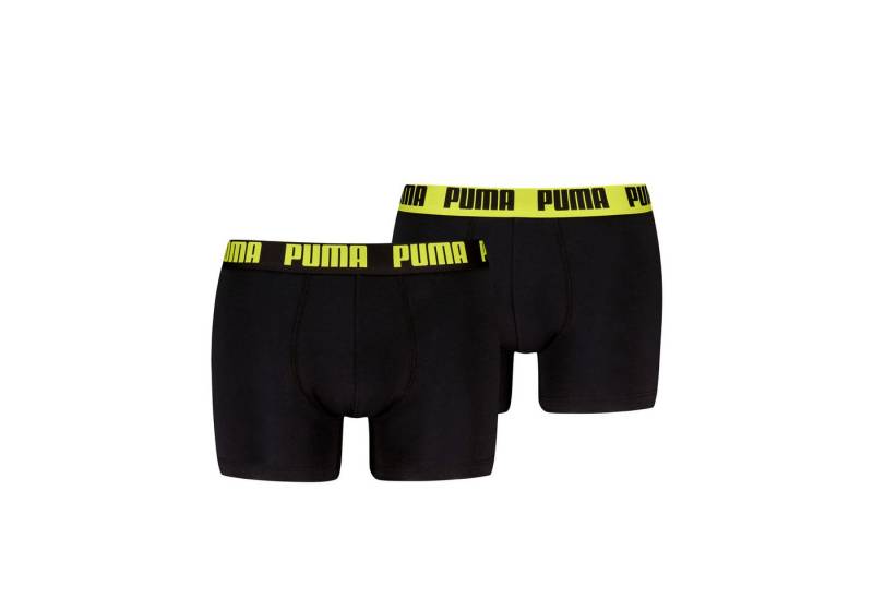 PUMA Boxershorts PUMA MEN EVERYDAY BASIC BOXERS 2P (2er Pack) mit Logobund von PUMA