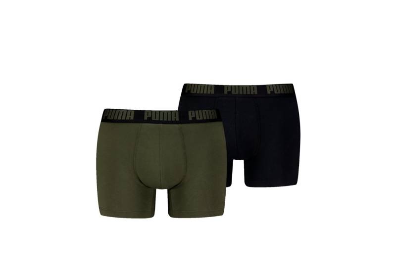 PUMA Boxershorts PUMA MEN EVERYDAY BASIC BOXERS 2P (2er Pack) mit Logobund von PUMA