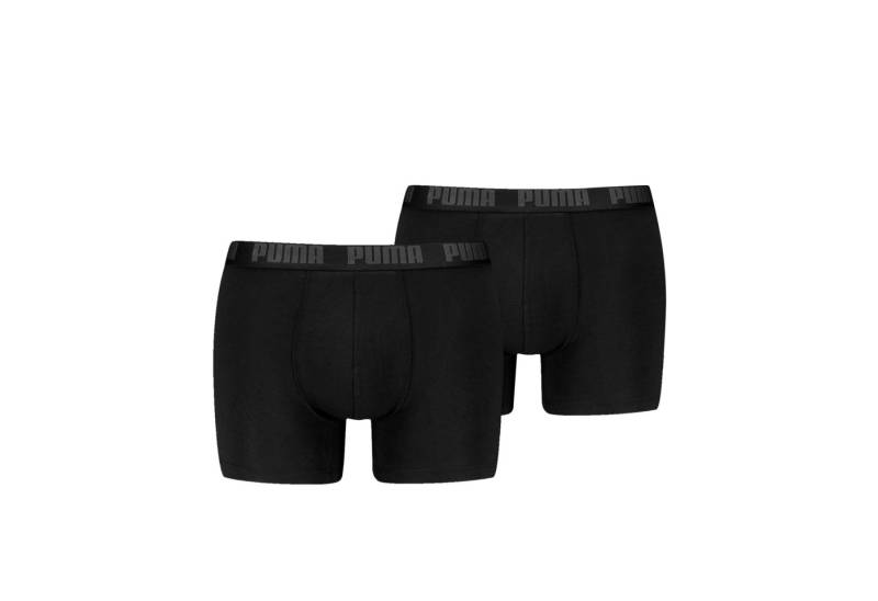 PUMA Boxershorts PUMA MEN EVERYDAY BASIC BOXERS 2P (2er Pack) mit Logobund von PUMA