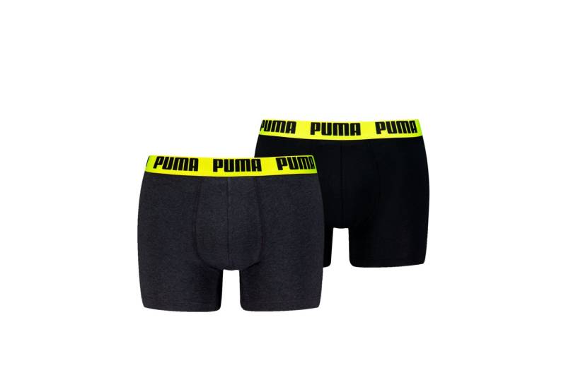 PUMA Boxershorts PUMA MEN EVERYDAY BASIC BOXERS 2P (2er Pack) mit Logobund von PUMA