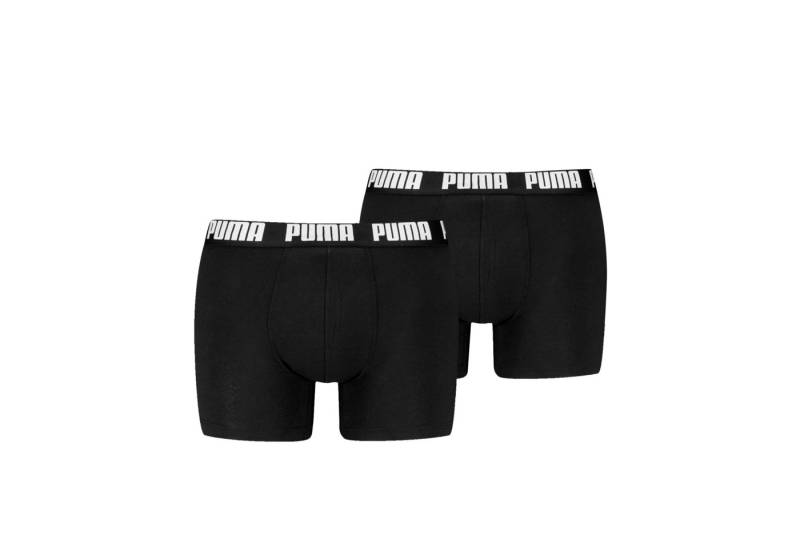 PUMA Boxershorts PUMA MEN EVERYDAY BASIC BOXERS 2P (2er Pack) mit Logobund von PUMA