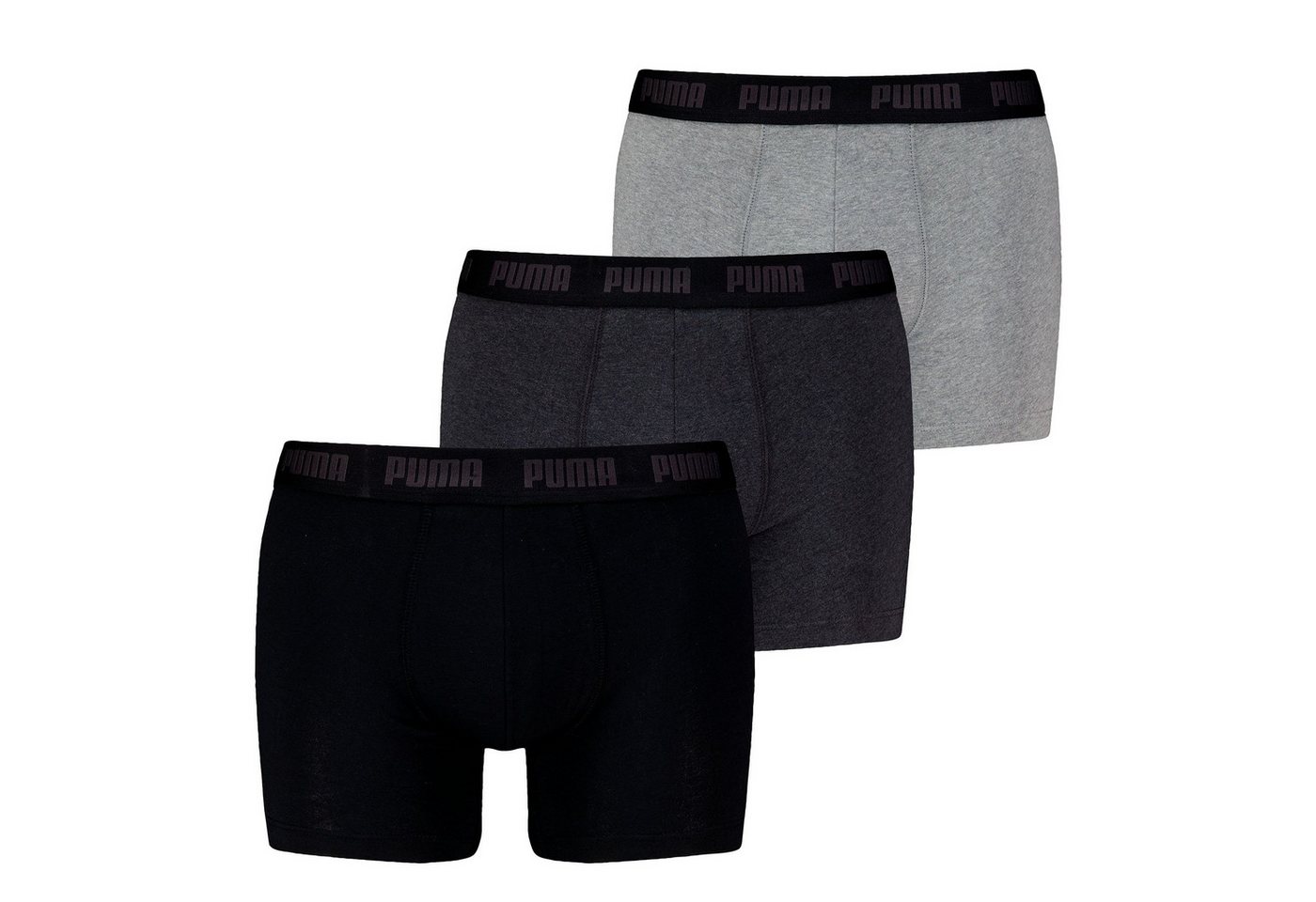 PUMA Boxer Herren Boxershort 3er Pack Baumwolle (Packung, 3er Pack) von PUMA