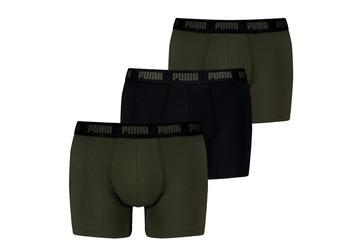 PUMA Boxer Herren Boxershort 3er Pack Baumwolle (Packung, 3er Pack) von PUMA