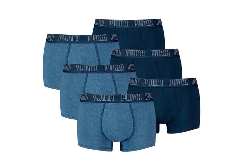 PUMA Boxer Herren Boxershort 6er Pack Baumwolle (Packung, 6er Pack) von PUMA