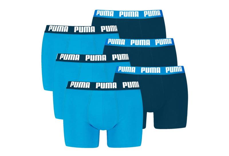 PUMA Boxer Herren Boxershort 6er Pack Baumwolle (Packung, 6er Pack) von PUMA