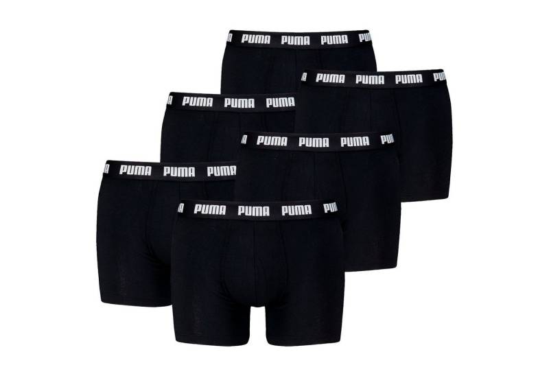 PUMA Boxer Herren Boxershort 6er Pack Baumwolle (Packung, 6er Pack) von PUMA